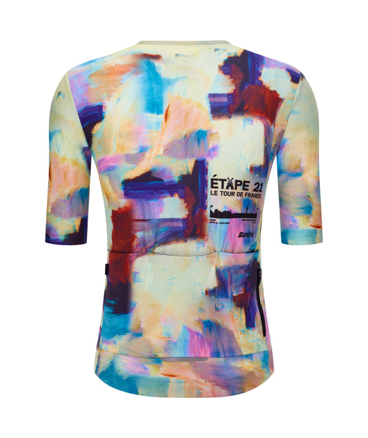 SANTINI TOUR DE FRANCE - ARRIVÉE MONTMARTRE SHORT Sleeve JERSEY UNISEX 2026
