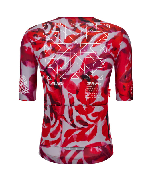 SANTINI LA VUELTA 2026 GRANADA SHORT SLEEVE JERSEY - UNISEX