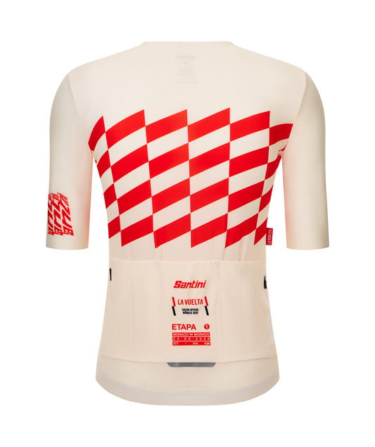 SANTINI LA VUELTA 2026 SALIDA OFICIAL MONACO SHORT SLEEVE JERSEY - UNISEX