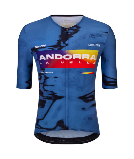 SANTINI LA VUELTA 2026 ANDORRA SHORT SLEEVE JERSEY - UNISEX